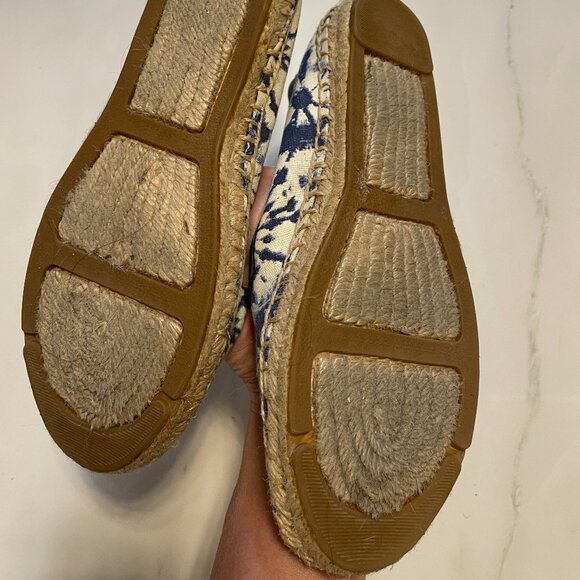 Tory Burch women Espadrille shoes, flat, Sz 6.5 - Picture 6 of 11